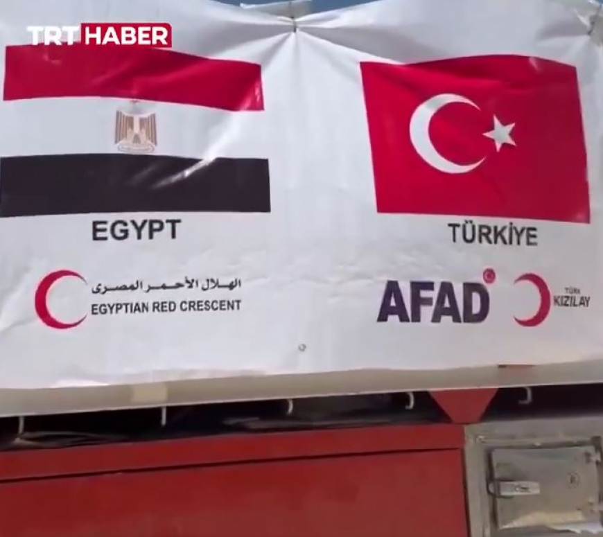 Türkiye'nin Yardım Eli Gazze'de