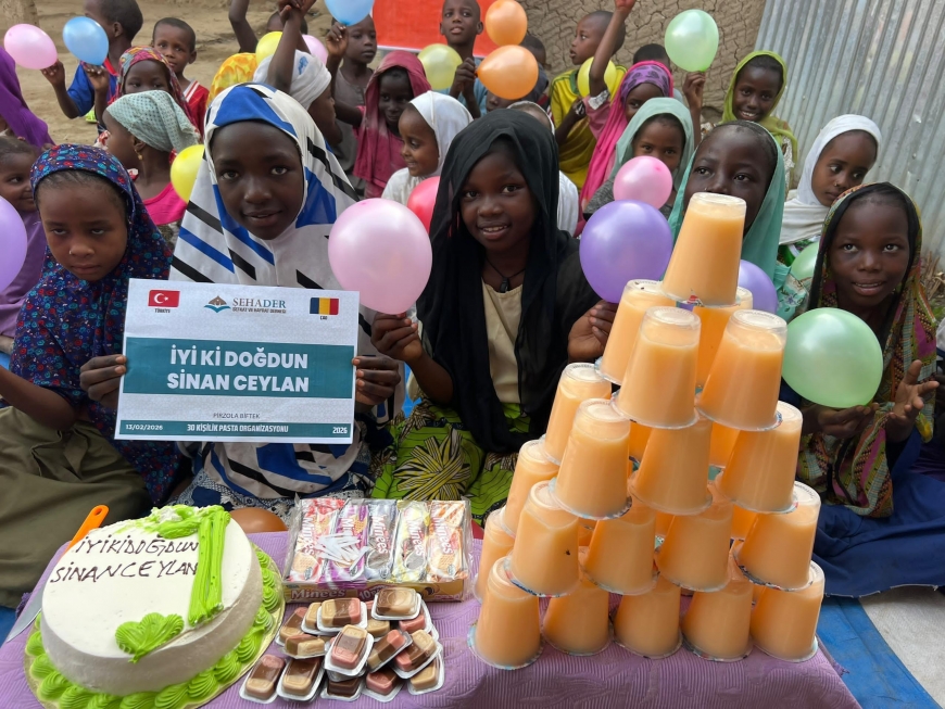 Sinan Ceylan İçin Afrika’da Gönülleri Isıtan Kutlama