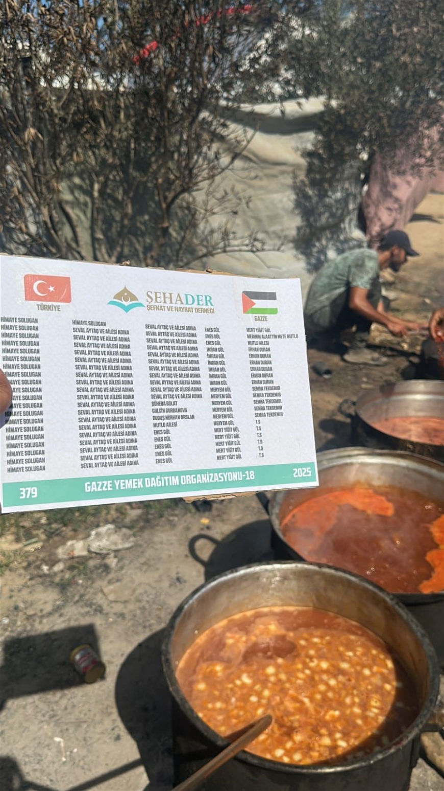 Gazze’de İyiliğin Sofrası: Binlerce Kişiye Günlük Yemek Desteği