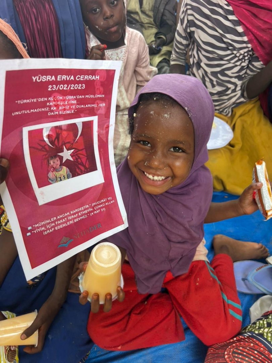 İyilik Kıtalar Aştı! Yüsra Erva Cerrah’ın Doğum Günü Afrika’da Kutlandı