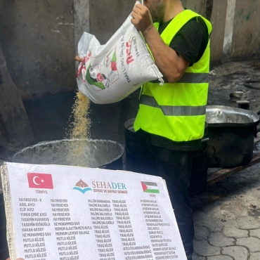 Gazze’de 369. Yemek Organizasyonu | Desteklerinizle Umut Olduk