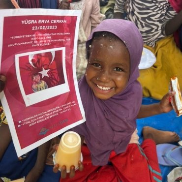 İyilik Kıtalar Aştı! Yüsra Erva Cerrah’ın Doğum Günü Afrika’da Kutlandı