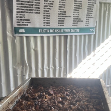 SİZ DE BU HAYRA ORTAK OLUN — GAZZE'DE İFTAR SOFRALARI KURUYORUZ